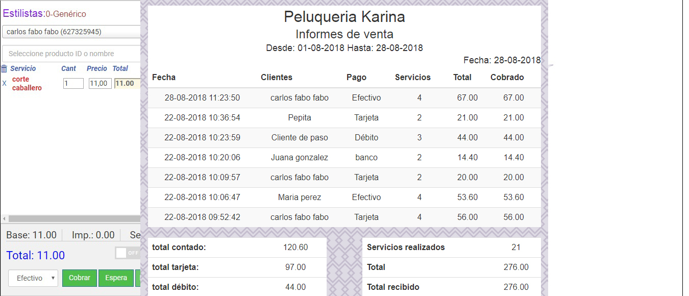 Informes y estadsticas